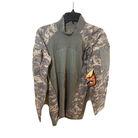 Massif US Army Combat Shirt ACS UCP Type I ACU Non Zip size Large L NEW - Picture 1 of 7